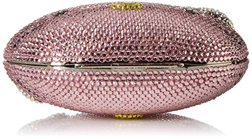 3-D Hello Kitty Cat Crystal Couture Clutch Special Occasion Holiday Party Evening Bag Pink