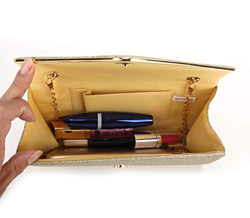 Nodykka Clutch Purses For Women Evening Bags Sparkling Shoulder Envelope Party Cross Body Handbags