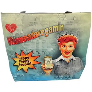 midsouth products i love lucy large tote bag vitameatavegamin