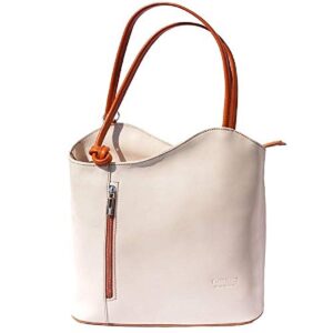 lagaksta easy carry backpack purse beige tan