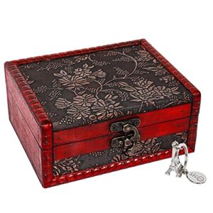 sicohome treasure box, 5.46″ tarot cards box for trinkets,taro cards,gifts and home decor