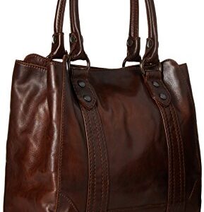 Frye womens Melissa tote handbags, Dark Brown, One Size US