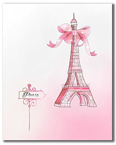 Pink Paris (8x10 - Set of Four)