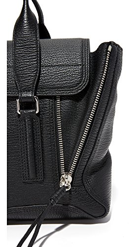 3.1 Phillip Lim PASHLI Medium Satchel, Black-Nickel