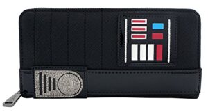 loungefly star wars darth vader zip around wallet