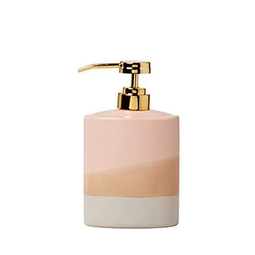 SKL Home Alanya Soap Dispenser, Blush