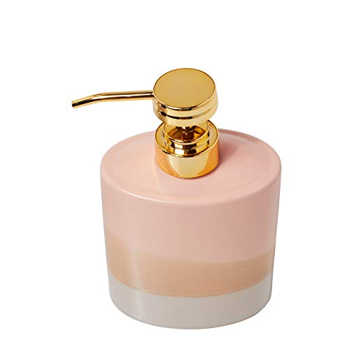 SKL Home Alanya Soap Dispenser, Blush