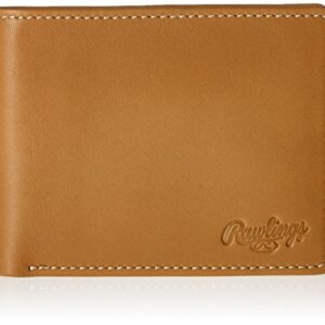 Rawlings Heart of the Hide Slim Wallet (Tan) , 4.2 x 3.25 x .5