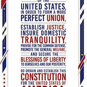 Trends International The United States Of America - Constitution Preamble Wall Poster, 22.375" x 34", Unframed Version