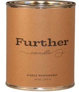 further soy candle-14 oz. tin candle