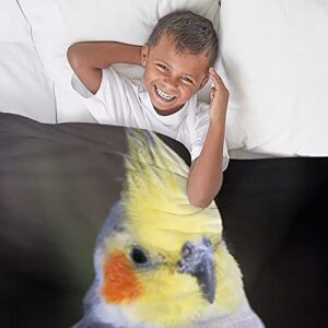 CafePress Cockatiel Throw Blanket Super Soft Fleece Plush Throw Blanket, 60"x50"