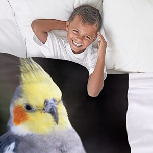 CafePress Cockatiel Throw Blanket Super Soft Fleece Plush Throw Blanket, 60"x50"