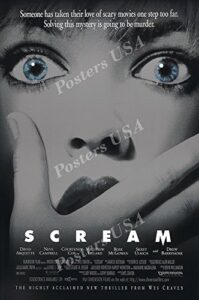 posters usa scream glossy finish movie poster – fil950 (24″ x 36″ (61cm x 91.5cm))