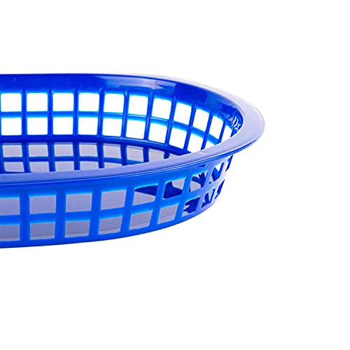 Plastic Royal Blue Basket 10.5X7X1, 36 ct.