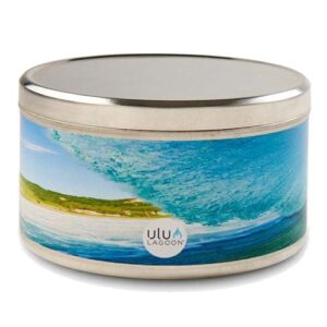 ulu lagoon 32oz coconut surf wax scented candle nicola lugo version | 2 wicks | burn time: 80-100 hrs.