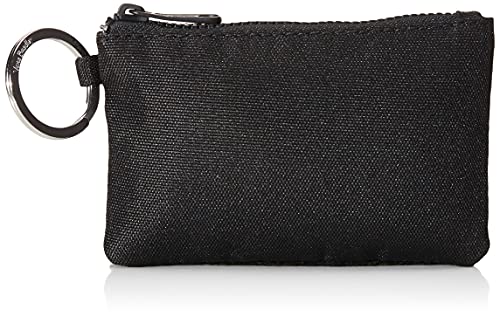 Vera Bradley Women's Recycled Lighten Up Reactive Zip ID Case Wallet, Black, One Size