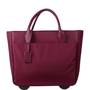 florence ladies roller tote (red)