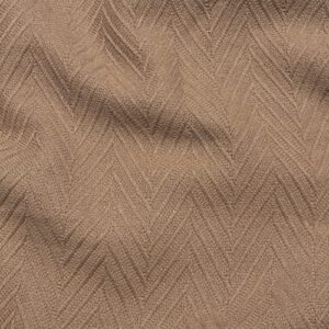 SUPERIOR 100% Cotton Thermal Blanket - All-Season Oversized Throw, Woven Blanket with Herringbone Weave Pattern, Taupe, King Size