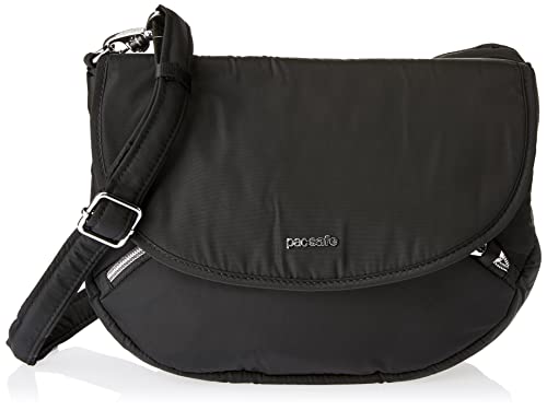 Pacsafe Stylesafe 4L Anti Theft Crossbody Bag, Black