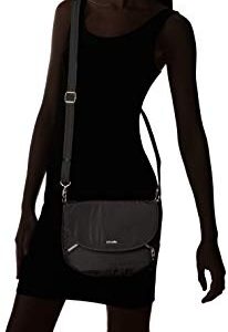 Pacsafe Stylesafe 4L Anti Theft Crossbody Bag, Black