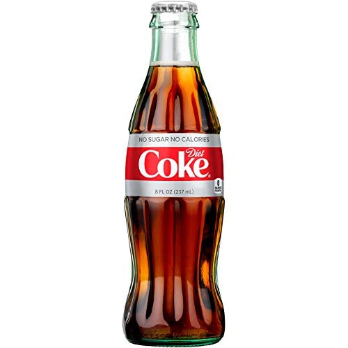 Diet Coke Glass Bottles 4(6 Packs)