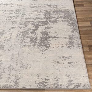 Artistic Weavers Doria Area Rug 6'7" x 9'6", 6 ft 7x 9 ft 6 in, Silver Gray