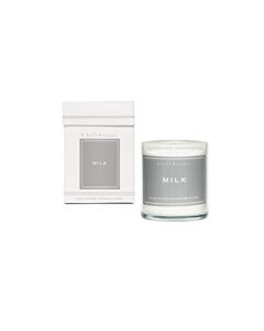 k. hall designs jar candle, milk