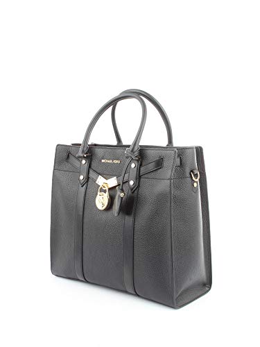 MICHAEL Michael Kors Nouveau Hamilton Large North/South Tote Black One Size