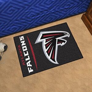 FANMATS 8249 Atlanta Falcons Starter Mat Accent Rug - 19in. x 30in. | Sports Fan Home Decor Rug and Tailgating Mat Uniform Design