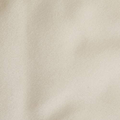 Beautyrest Fleece Electric Blanket Heated Throw Wrap Super Soft Hypoallergenic with Auto Shutoff-3-Setting Controller, 50 x 60 in, Ivory