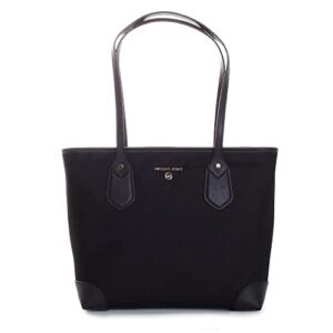 michael kors eva small top zip tote black one size