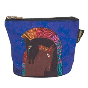 laurel burch mythical mares cosmetic clutch pouch embracing horses