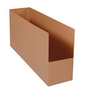 partners brand pbinw102042 warehouse rack bins, 10″ x 42″ x 20″, kraft (pack of 10)