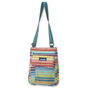 kavu for keeps bag with hip crossbody adjustable purse strap – summer stripe