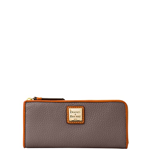 Dooney & Bourke Pebble Grain Zip Clutch Wallet