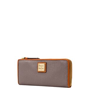 Dooney & Bourke Pebble Grain Zip Clutch Wallet