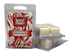 3 pack soy blend wickless candles wax melts – peppermint