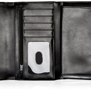 Buxton Heiress Organizer Clutch, Black, One Size