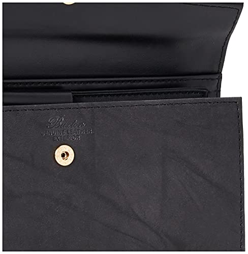 Buxton Heiress Organizer Clutch, Black, One Size