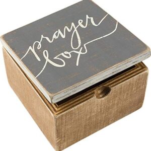 Primitives by Kathy 37637 Inspirational Hinged Box, Prayer