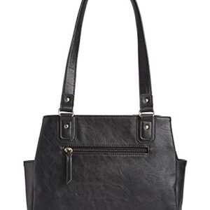 INC Riverton Satchel Black