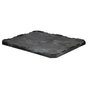 buckhorn ts4845030010000 48″ x 45″ structural foam bulk container lid, black