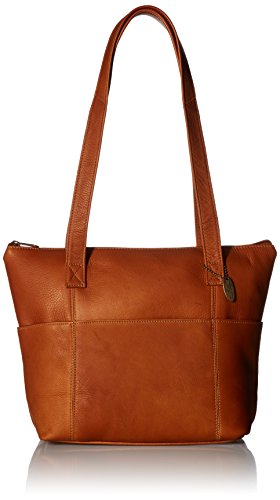 David King & Co. Top Zip Shopping Tote 543, Tan, One Size