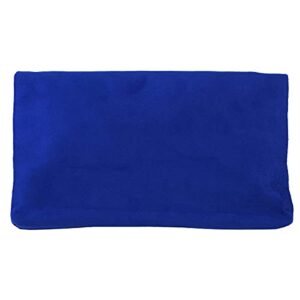 JNB Women's Microsuede Foldover Mini Pouch (Royal Blue)