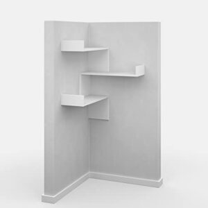 Ada Home Décor Walker Wall Shelf, 24" x 35" x 9", White