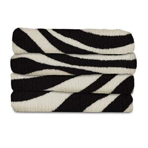 sunbeam heated throw blanket | microplush, 3 heat settings, zebra – tsm8tp-r901-25b00