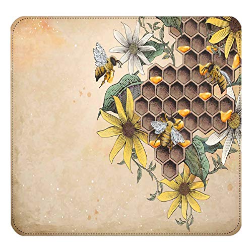 InterestPrint Women's Honey Bee and Apiary Clutch Wallet Handbag for Party Wedding Outdoor Sport