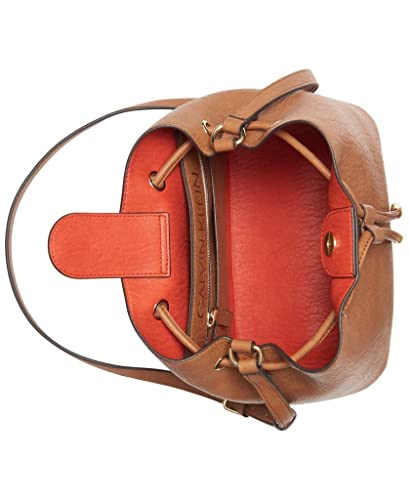 Calvin Klein Gabrianna Novelty Bucket Shoulder Bag, Caramel