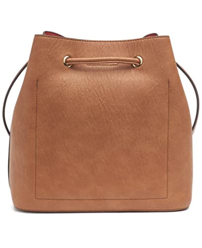 Calvin Klein Gabrianna Novelty Bucket Shoulder Bag, Caramel