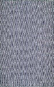 nuloom kimberely hand loomed area rug, 5′ x 8′, navy